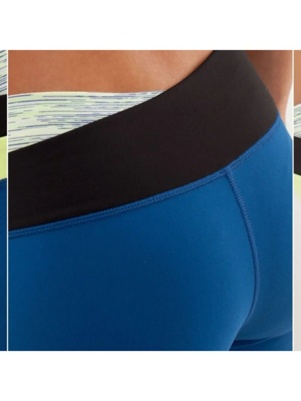 Lululemon Astro Pant Limitless Blu/Wee R Fr Space Polar Crm clarity yellow/blk